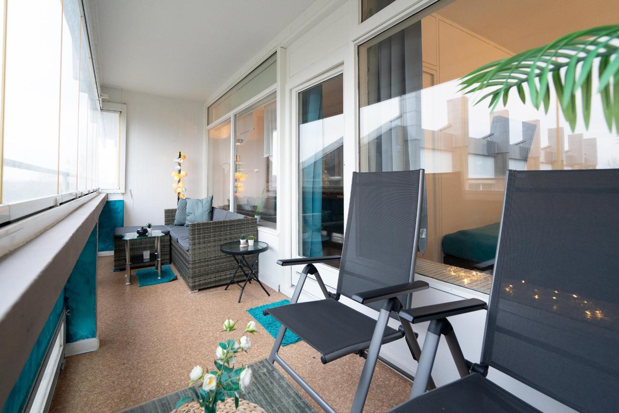 Апартаменты Panoramic App A02-9 Schick-Lounge Зирксдорф Экстерьер фото