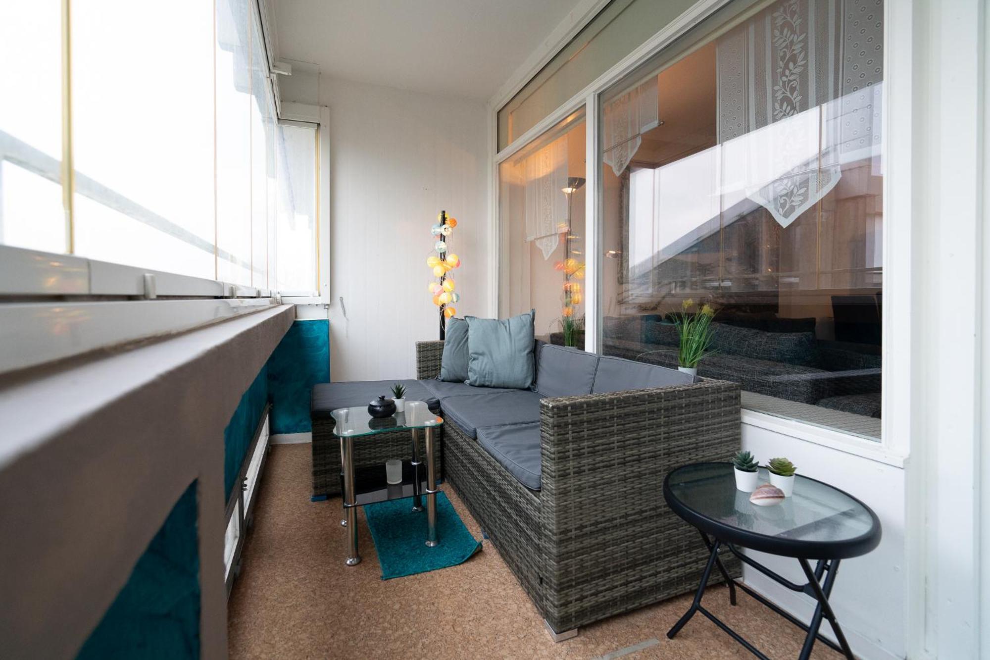Апартаменты Panoramic App A02-9 Schick-Lounge Зирксдорф Экстерьер фото